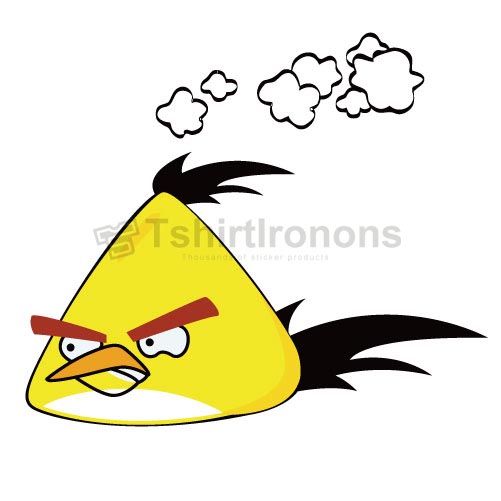 Angry Birds T-shirts Iron On Transfers N2426 - Click Image to Close